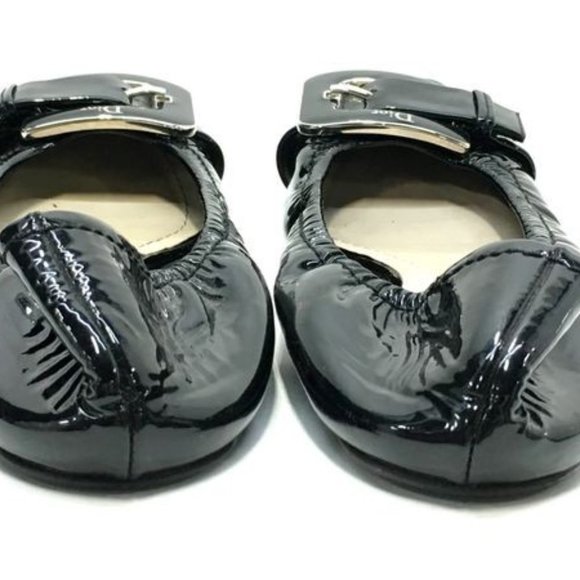 Christian Dior Patent Leather Buckle Ballet Flats - Picture 4 of 10